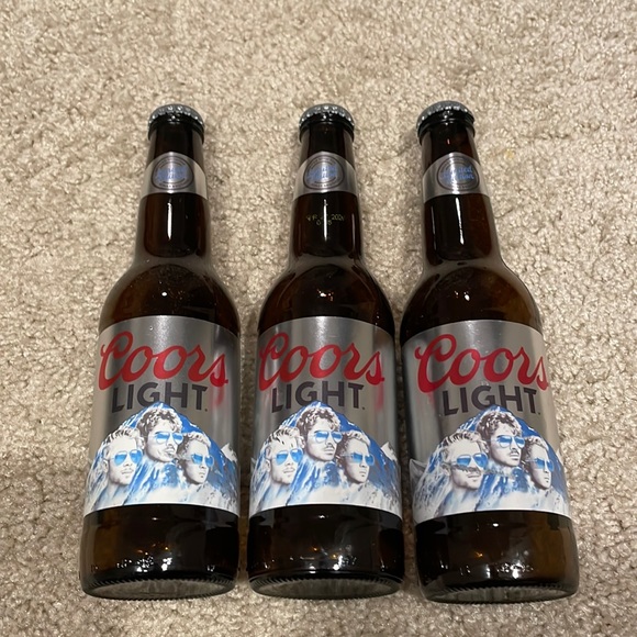 3 Jonas Brothers Coors Light Limited Edition Bottles - Picture 1 of 1